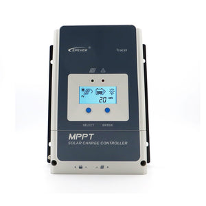 EPEVER MPPT Solar Charge Controller Tracer 100A 80A 60A 50A 40A 30A 20A 10A Battery Charger Regulator Solar cells Panel