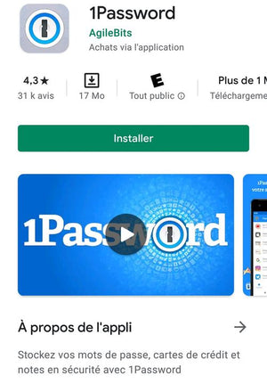 1 password, Yon aplikasyon kap edew jere tout modpas ou yo