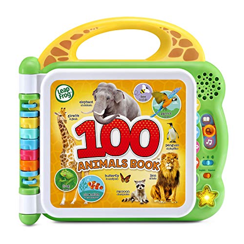 LeapFrog Learning Friends 100 Words Book - Animals, Green / Standard Packaging