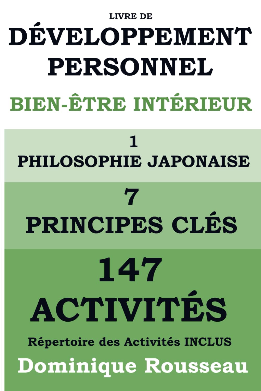 Livre de Développement Personnel Bien-Être Intérieur