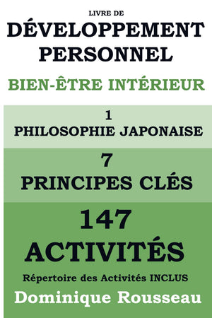 Livre de Développement Personnel Bien-Être Intérieur