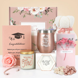 Joyseller 2026 Graduation Gifts, 10 in 1 Pratical Grad Gift Basket for College or High School Class of 2026 Graduation Gift Box for Daughter, Sister, Friend