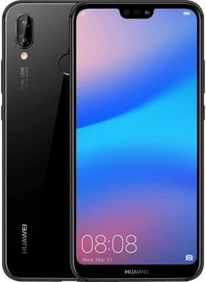 Huawei P20 Lite Nova 3e Version globale en option 4G 64G téléphone portable Octa Core 5.84 "3000 mAh 2280*1080P double caméra arrière