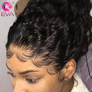 Perruque lace frontal cheveux humain Curly