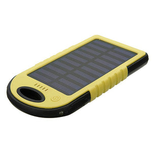 Cncool NEW Waterproof Solar Power Bank 20000mah Dual USB Li-Polymer Solar Battery Charger Travel Powerbank