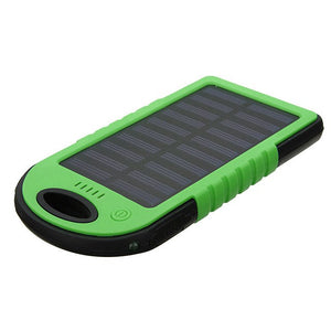 Cncool NEW Waterproof Solar Power Bank 20000mah Dual USB Li-Polymer Solar Battery Charger Travel Powerbank