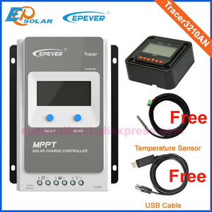 Tracer 1210AN 2210AN 3210AN 4210AN 10A 20A 30A 40A MPPT Solar Charge Controller 1210A 2210A 3210A 4210A LCD EPEVER solar charger